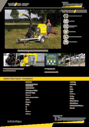Štěpkovače TS-Industrie 15-27 P
