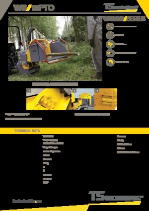 Štěpkovače TS-Industrie 15 PTO