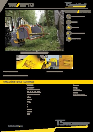 Štěpkovače TS-Industrie 15 PTO