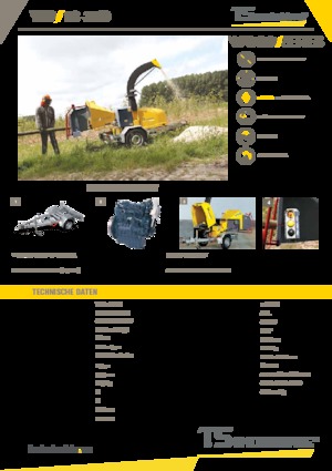Štěpkovače TS-Industrie 18-35 D