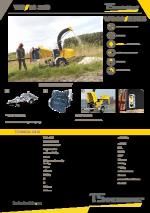 Štěpkovače TS-Industrie 18-35 D