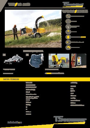 Štěpkovače TS-Industrie 18-35 D