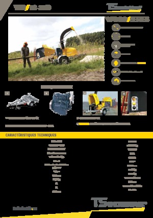 Štěpkovače TS-Industrie 18-35 D
