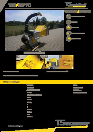 Štěpkovače TS-Industrie 18 PTO