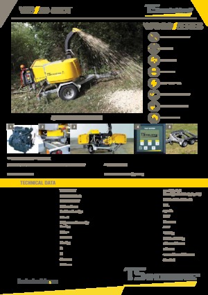 Štěpkovače TS-Industrie 20-50 DT