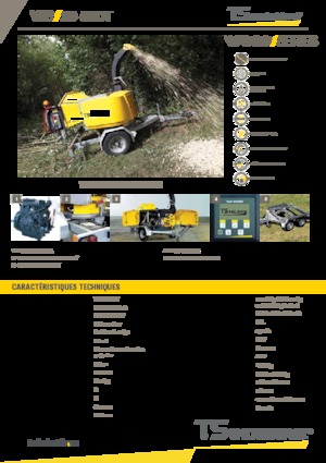 Štěpkovače TS-Industrie 20-50 DT