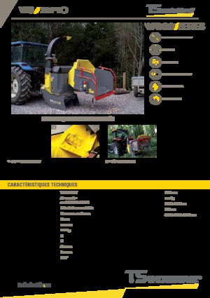 Štěpkovače TS-Industrie 20 PTO