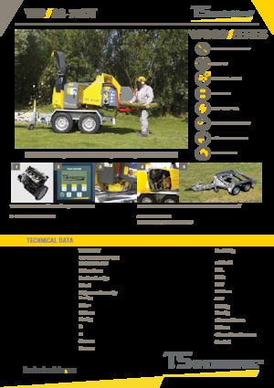 Štěpkovače TS-Industrie 23-75 DT