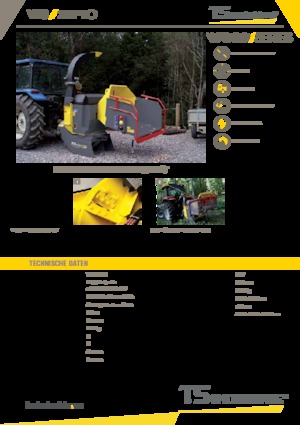 Štěpkovače TS-Industrie 23 PTO