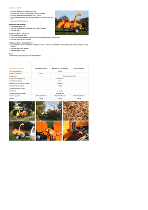 Štěpkovače Jensen A.540 R