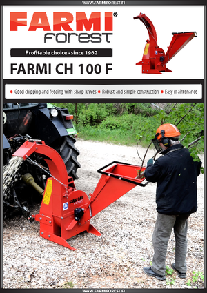 Štěpkovače Farmi CH 100 F
