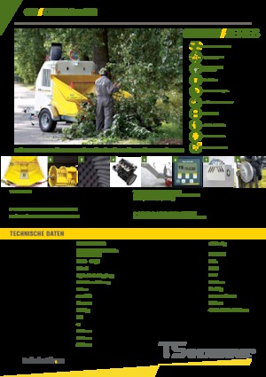 Štěpkovače TS-Industrie Cobra 75 DS