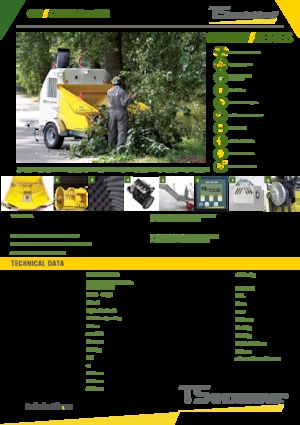 Štěpkovače TS-Industrie Cobra 75 DS