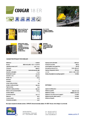 Štěpkovače TS-Industrie Cougar 18 ER
