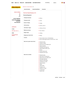 Štěpkovače Husmann H 5 Z