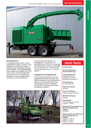 Štěpkovače Jenz HEM 360 Z