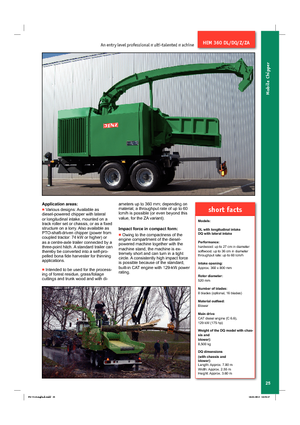 Štěpkovače Jenz HEM 360 Z