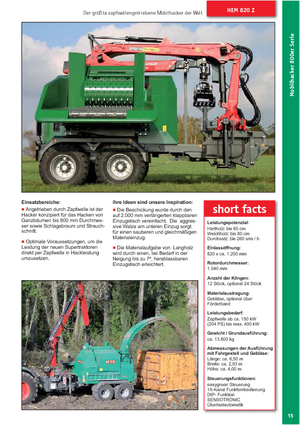 Štěpkovače Jenz HEM 820 Z