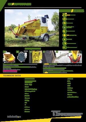 Štěpkovače TS-Industrie Jaguar 45 DS