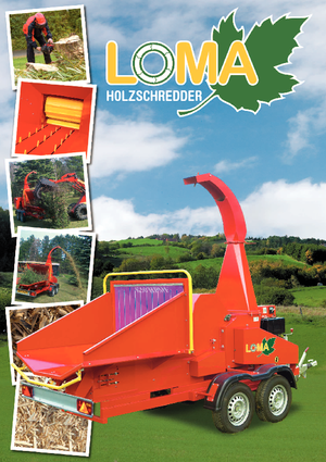 Štěpkovače Loma K 80 HPMF 80