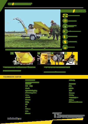 Štěpkovače TS-Industrie Premium 22 P