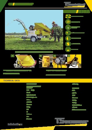 Štěpkovače TS-Industrie Premium 22 P