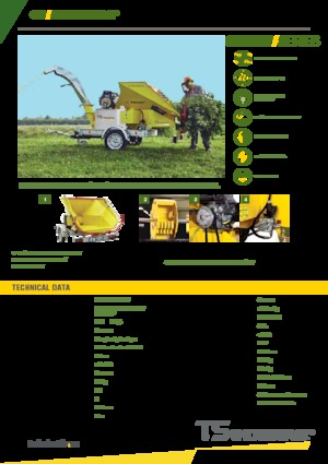 Štěpkovače TS-Industrie Premium 22 P