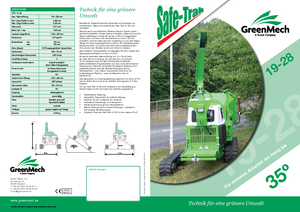 Štěpkovače Green Mech STC 19-28 MT 50