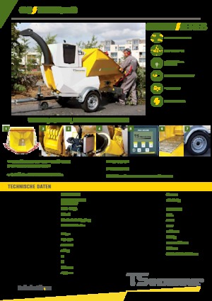 Štěpkovače TS-Industrie Tiger 25 D