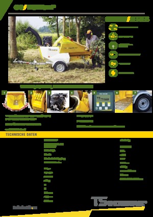 Štěpkovače TS-Industrie Tiger 25 P