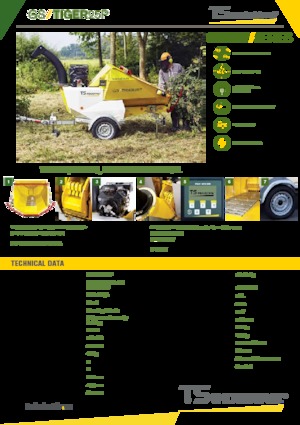 Štěpkovače TS-Industrie Tiger 25 P