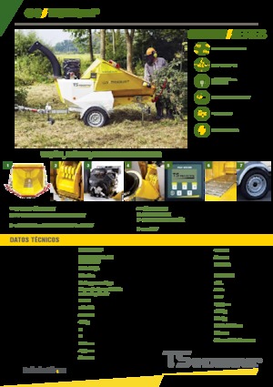 Štěpkovače TS-Industrie Tiger 25 P