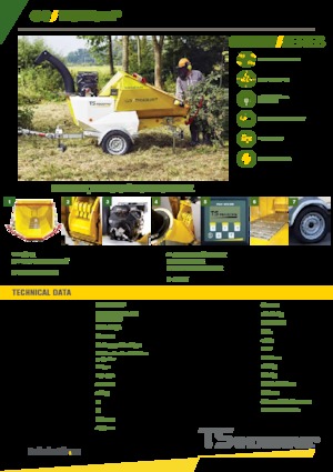 Štěpkovače TS-Industrie Tiger 25 P