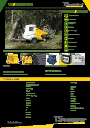 Štěpkovače TS-Industrie Viper 50 DS