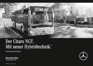 Městské autobusy Mercedes-Benz Citaro NGT