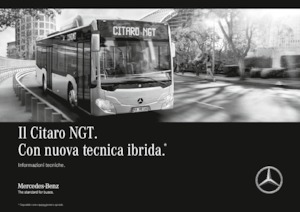 Městské autobusy Mercedes-Benz Citaro NGT