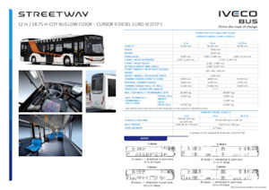 Městské autobusy Iveco Streetway 12m