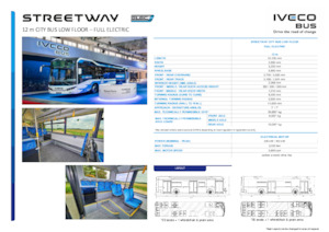 Městské autobusy Iveco Streetway ELEC 12m