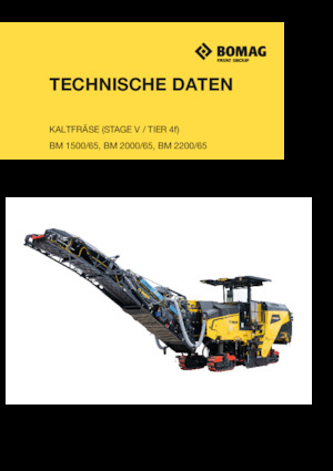 Silniční frézy Bomag BM 2000/65