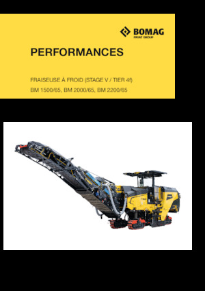 Silniční frézy Bomag BM 2000/65