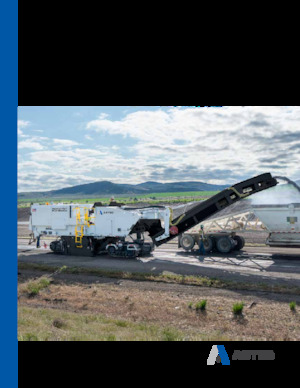 Silniční frézy Astec Roadtec RX-600