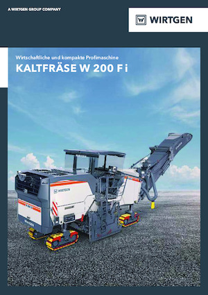 Silniční frézy Wirtgen W 200 Fi