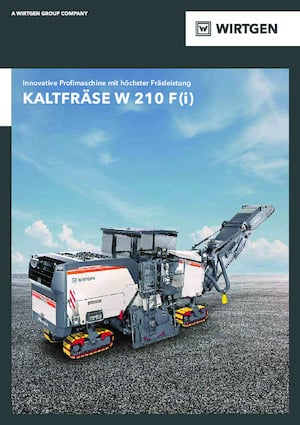 Silniční frézy Wirtgen W 210 Fi
