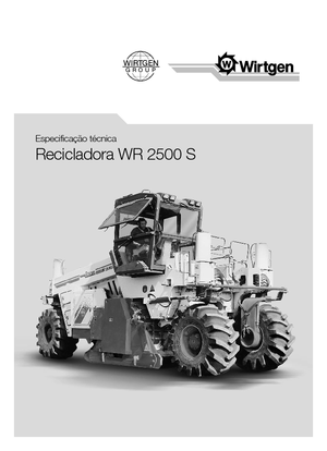 Recyklátory za studena Wirtgen WR 2500 S