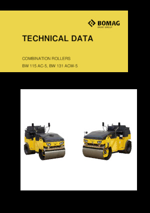 Kombinované válce Bomag BW 131 ACW-5
