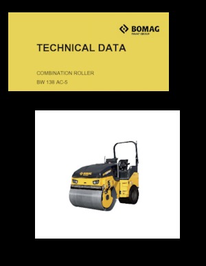 Kombinované válce Bomag BW 138 AC-5