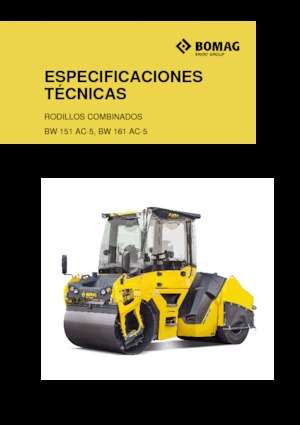 Kombinované válce Bomag BW 151 AC-5