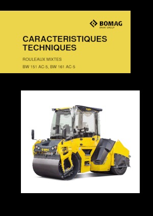Kombinované válce Bomag BW 161 AC-5