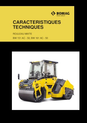 Kombinované válce Bomag BW 161 AC-50