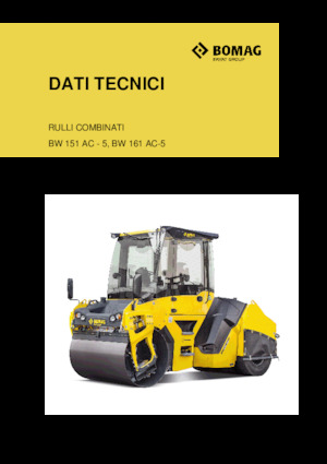 Kombinované válce Bomag BW 161 AC-5